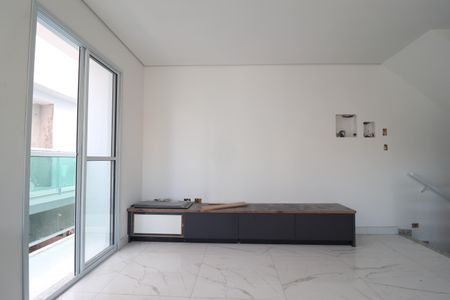 Sala de casa de condomínio à venda com 3 quartos, 129m² em Vila Metalúrgica, Santo André