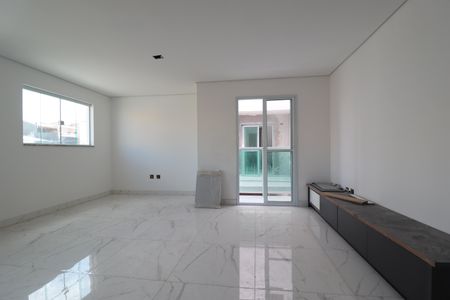 Sala de casa de condomínio à venda com 3 quartos, 129m² em Vila Metalúrgica, Santo André