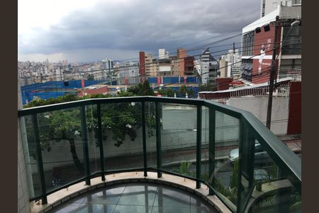 Varanda da Sala de apartamento à venda com 3 quartos, 240m² em Gutierrez, Belo Horizonte