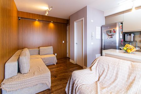 Sala de apartamento à venda com 3 quartos, 79m² em Vila Anastácio, São Paulo