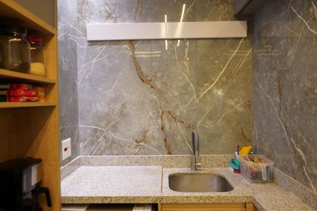 Apartamento à venda com 38m², 1 quarto e sem vagaCozinha e Área de Serviço