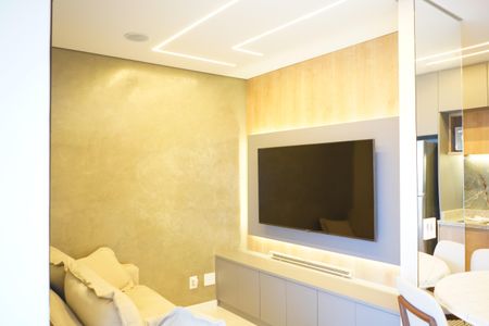 Sala de apartamento à venda com 1 quarto, 38m² em Belenzinho, São Paulo