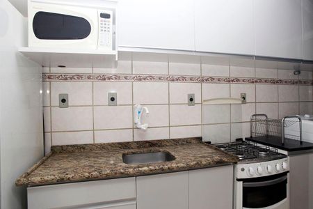Studio à venda com 48m², 2 quartos e 1 vagaCozinha e Área de Serviço