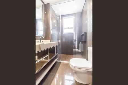 Apartamento para alugar com 130m², 2 quartos e 2 vagasBanheiro da Suíte 1