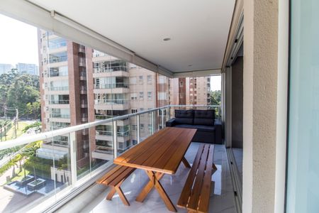 Apartamento para alugar com 130m², 2 quartos e 2 vagasVaranda da Sala