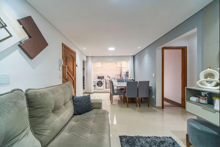 Sala de apartamento à venda com 2 quartos, 64m² em Parque das Nações, Santo André