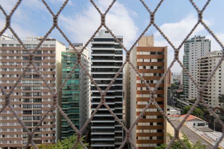 Apartamento à venda com 130m², 3 quartos e 2 vagasVista da sala