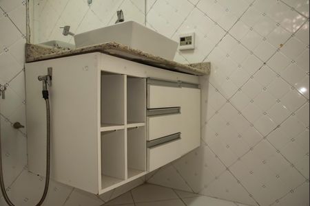 Banheiro da Suíte de apartamento para alugar com 1 quarto, 38m² em Mirandópolis, São Paulo