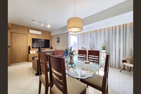 Sala de apartamento à venda com 3 quartos, 110m² em São Pedro, Belo Horizonte