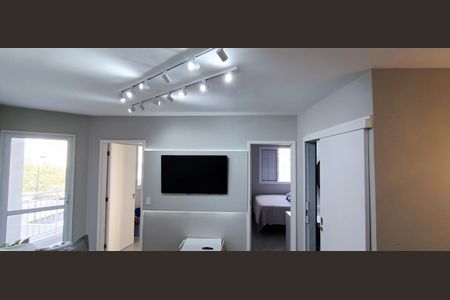 Sala de apartamento à venda com 2 quartos, 55m² em Jardim Monte Alegre, Taboão da Serra