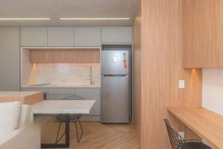 Cozinha de apartamento para alugar com 1 quarto, 33m² em Farroupilha, Porto Alegre