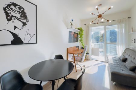 Sala / Cozinha de apartamento para alugar com 1 quarto, 42m² em Centro, São José dos Campos