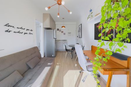 Sala / Cozinha de apartamento para alugar com 1 quarto, 42m² em Centro, São José dos Campos