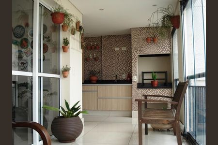 Varanda gourmet de apartamento à venda com 3 quartos, 130m² em Vila Leopoldina, São Paulo
