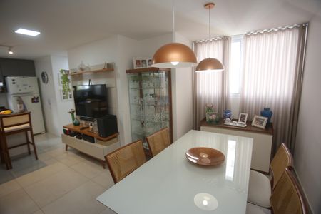 Sala de apartamento à venda com 3 quartos, 114m² em Buritis, Belo Horizonte