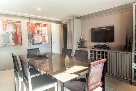 Sala de Jantar de apartamento à venda com 3 quartos, 105m² em Serra, Belo Horizonte