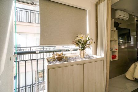 Apartamento à venda com 103m², 3 quartos e 2 vagasVaranda do quarto