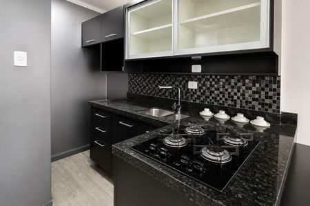 Cozinha de apartamento para alugar com 1 quarto, 68m² em Consolação, São Paulo