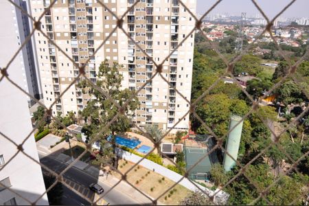 Apartamento à venda com 58m², 2 quartos e 1 vagaDetalhe - Vista da Varanda da Sala e Sala de Jantar