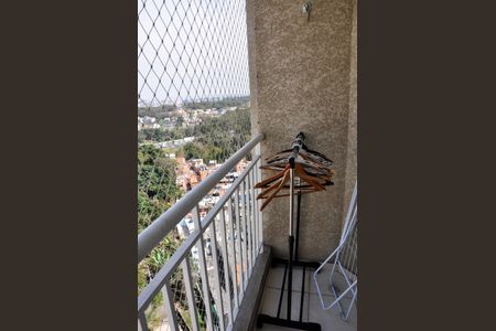 Apartamento à venda com 58m², 2 quartos e 1 vagaDetalhe - Varanda da Sala e Sala de Jantar