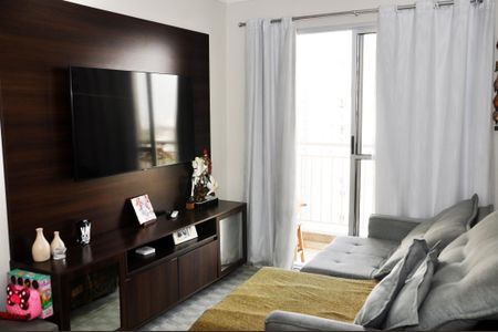 Detalhe - Sala e Sala de Jantar de apartamento à venda com 2 quartos, 58m² em Jardim Felicidade (zona Oeste), São Paulo