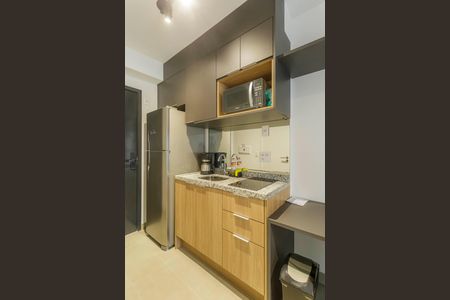 Studio à venda com 26m², 1 quarto e sem vagaCozinha
