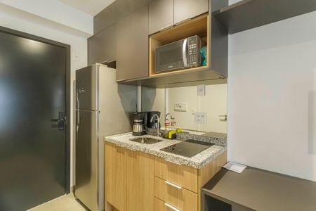 Studio à venda com 26m², 1 quarto e sem vagaCozinha