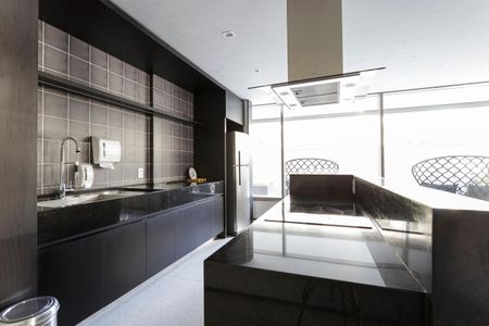 Studio à venda com 26m², 1 quarto e sem vagaÁrea gourmet