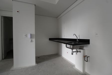 Studio à venda com 45m², 1 quarto e 1 vagaSala/Cozinha