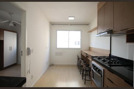 Sala/Cozinha de apartamento à venda com 1 quarto, 24m² em Panamby, São Paulo