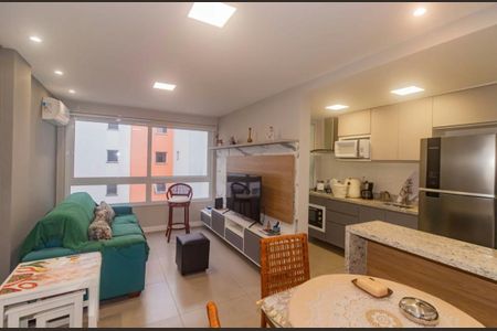 Sala de apartamento à venda com 1 quarto, 36m² em Passo d’Areia, Porto Alegre