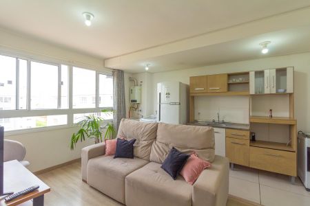 Sala de apartamento para alugar com 2 quartos, 52m² em Fátima, Canoas