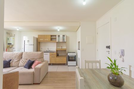 Sala de apartamento para alugar com 2 quartos, 52m² em Fátima, Canoas