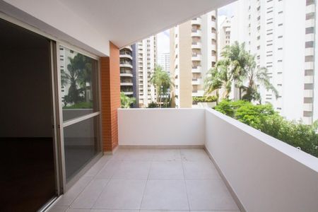 Varanda Sala de apartamento à venda com 3 quartos, 167m² em Brooklin, São Paulo