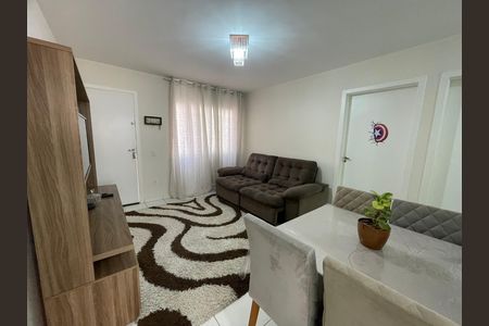 Sala de apartamento para alugar com 2 quartos, 47m² em Vila Alzira, Guarulhos