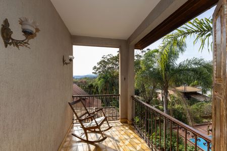Casa de condomínio à venda com 500m², 4 quartos e 3 vagasVaranda da Quarto 1