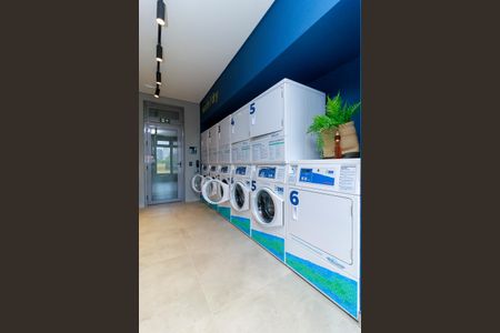 Apartamento à venda com 43m², 0 quarto e 1 vaga Apartamento à venda com 43m², 0 quarto e 1 vagaLavanderia