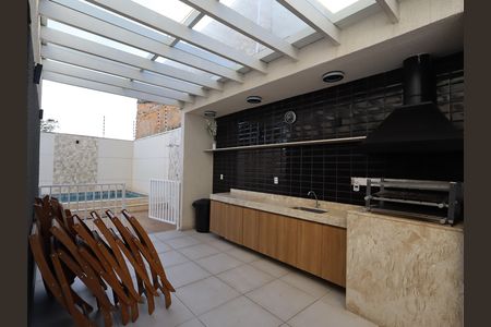 Área comum - Churrasqueira de apartamento para alugar com 2 quartos, 32m² em Jardim Monte Kemel, São Paulo