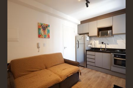 Sala de apartamento para alugar com 2 quartos, 32m² em Jardim Monte Kemel, São Paulo