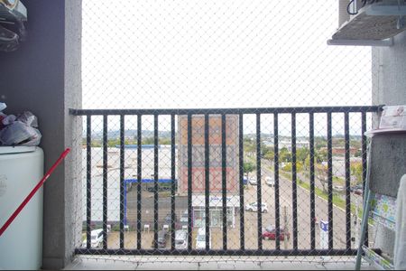 Varanda da Sala de apartamento à venda com 2 quartos, 56m² em Santo Afonso, Novo Hamburgo