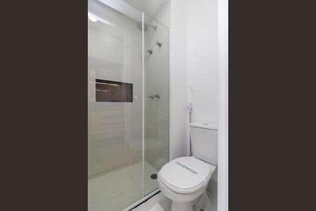 Studio para alugar com 24m², 1 quarto e sem vaga Studio para alugar com 24m², 1 quarto e sem vagaBanheiro