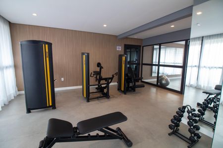 Apartamento para alugar com 27m², 1 quarto e sem vaga Apartamento para alugar com 27m², 1 quarto e sem vagaÁrea comum - Academia