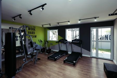 Studio à venda com 37m², 1 quarto e sem vaga Studio à venda com 37m², 1 quarto e sem vagaÁrea comum - Academia