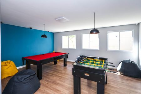 Studio à venda com 37m², 1 quarto e sem vaga Studio à venda com 37m², 1 quarto e sem vagaÁrea comum - Salão de Jogos