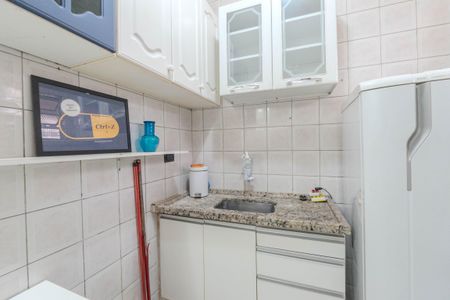 Studio à venda com 40m², 1 quarto e sem vagaCozinha