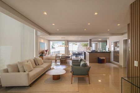 Casa de condomínio à venda com 320m², 4 quartos e 4 vagasSala