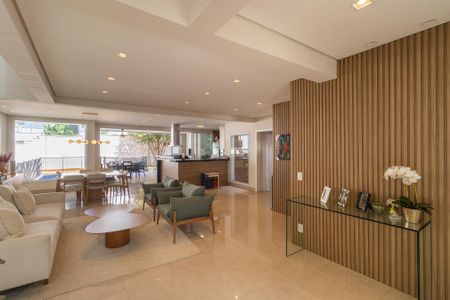 Sala de casa de condomínio à venda com 4 quartos, 320m² em Swiss Park, Campinas