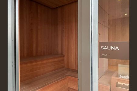 Studio para alugar com 25m², 1 quarto e sem vagaSauna
