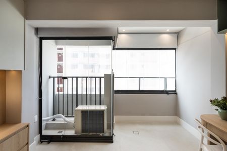 Studio para alugar com 25m², 1 quarto e sem vagaVaranda