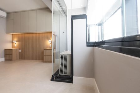 Studio para alugar com 25m², 1 quarto e sem vagaVaranda